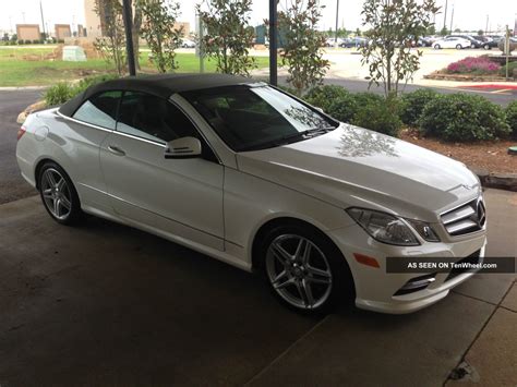 2013 Mercedes Benz E550 Cabriolet Convertible - Immaculate Condition