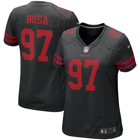 Women's Nike Nick Bosa Black San Francisco 49ers Game Jersey