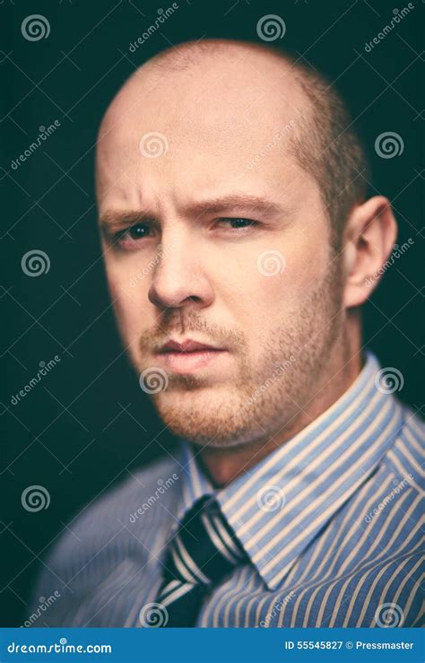 Doubting man stock image. Image of close, businessperson - 55545827