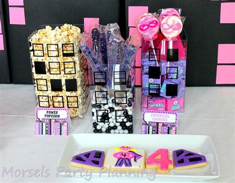 Girly Superhero Birthday Party Ideas - The Love Nerds