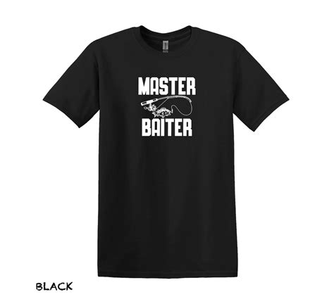 Master Baiter T-shirt, Fishing Shirt, Gift for Fisherman, Funny Fishing ...