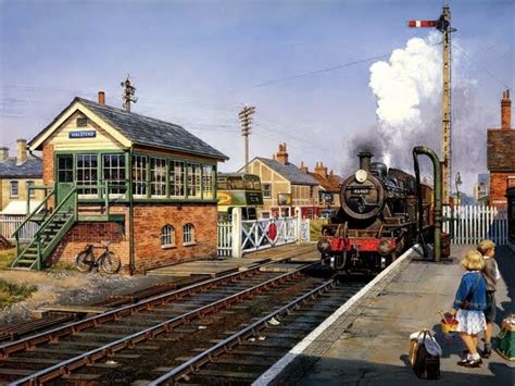 Steam Memories: A couple of lovely paintings by Malcolm Root