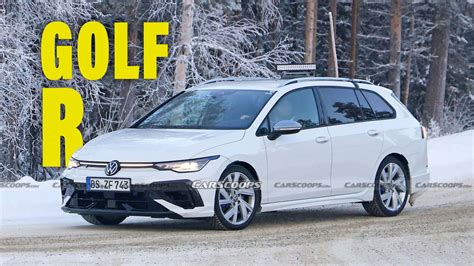 VW Golf R Prototype Proves The Hot Wagon Survives For 2025 – But Not Everywhere | Carscoops