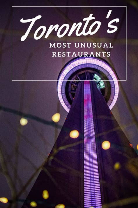 Toronto’s 5 Most Unusual Restaurants | Toronto restaurants, Toronto, Canada restaurants