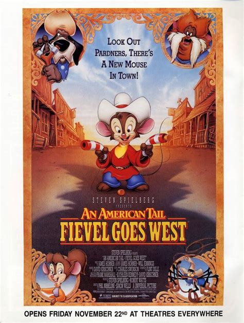 An American Tail: Fievel Goes West (1991) movie posters