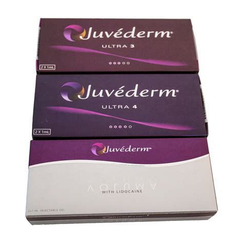 Anti Aging Juvederm Dermal Fillers By Allergan Hyaluronic Acid Ultra3 ...