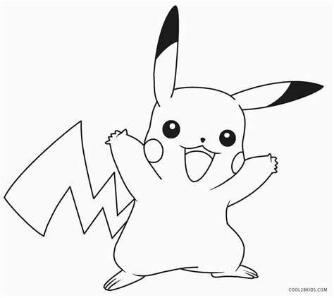 21 Of the Best Ideas for Coloring Pages for Kids Pikachu - Home, Family ...