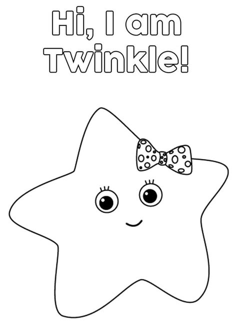 Little Baby Bum Twinkle coloring page - Download, Print or Color Online for Free