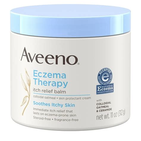 Aveeno Eczema Therapy Itch Relief Balm with Colloidal Oatmeal, 11 oz - Walmart.com - Walmart.com