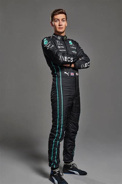 George Russell, Mercedes at Mercedes launch High-Res Professional Motorsports Photography | F1 ...