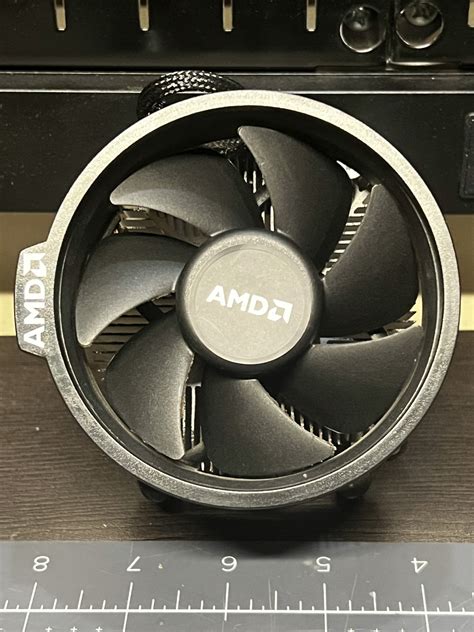 AMD Wraith Spire Socket AM4 4-Pin PWM Copper Core CPU Cooler on Jawa