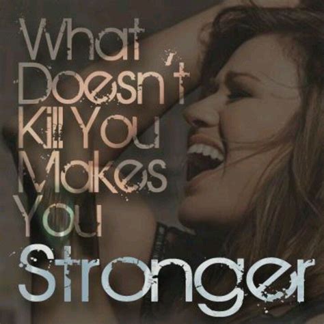 What doesn't kill you makes you stronger - Kelly Clarkson | Soundtrack ...