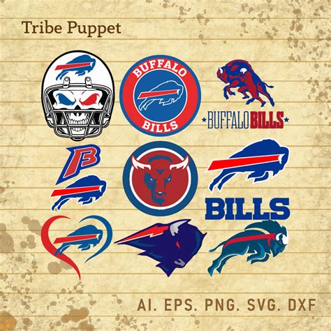 Buffalo Bills Vector set - MasterBundles