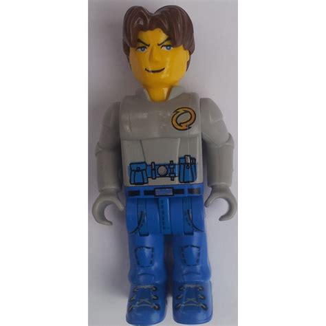 LEGO Jack Stone with Light Gray Rescue Jacket Minifigure Comes In ...