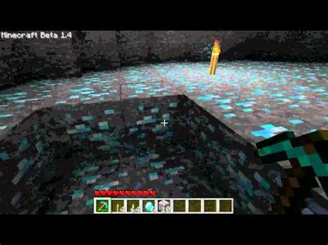 Minecraft - Diamond cave/ room - YouTube