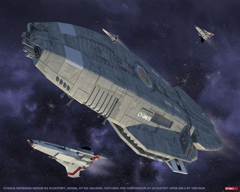 The Best Defense by Drell-7 on DeviantArt | Battlestar galactica ship ...