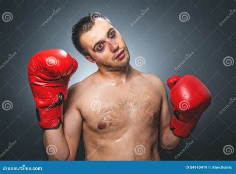 Knockout - Funny boxer stock image. Image of background - 54940419