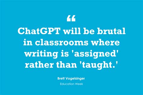 ChatGPT: Teachers Weigh In on How to Manage the New AI Chatbot (Opinion ...