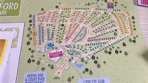 Sandford Holiday Park Map