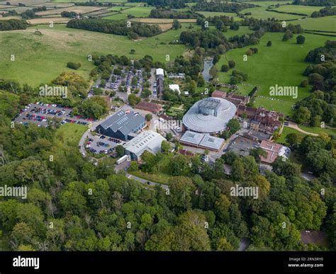 Aerial view of Glyndebourne Opera House, Glyndebourne, East Sussex, UK Stock Photo - Alamy