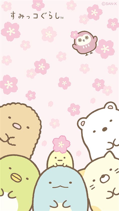 IPhone on Sumikko gurashi ♥. Cute cartoon , Kawaii , Cute background HD ...