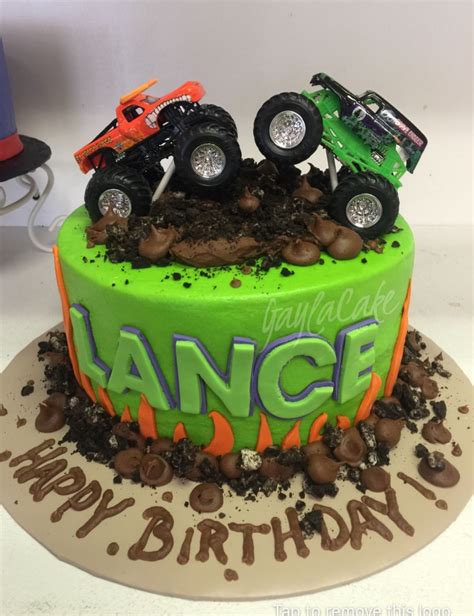 Monster Truck Cake