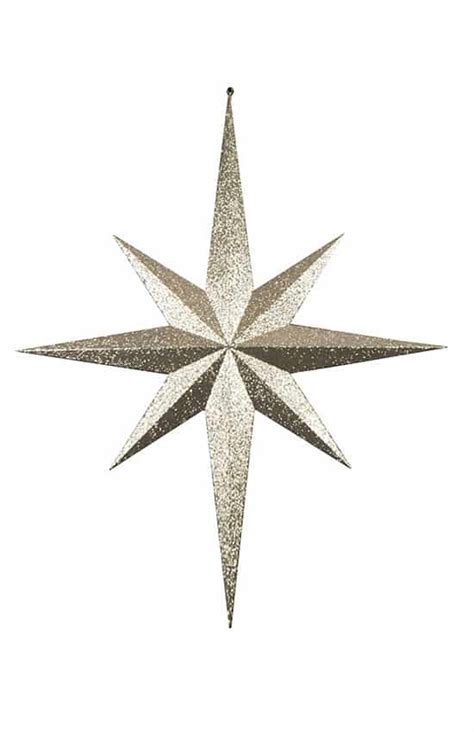 1000mm Silver Bethlehem Star - Christmas Display Solutions