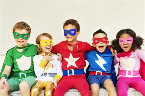 Kids in Superhero costumes — Stock Photo © Rawpixel #116774456