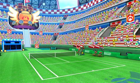 Mario Stadium (tennis court) - Super Mario Wiki, the Mario encyclopedia