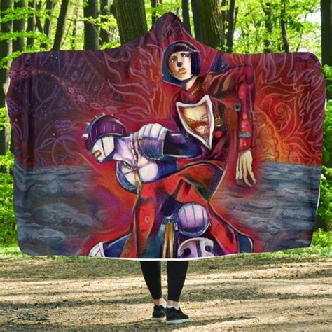 Bruno Bucciarati Zipper Man Jojo's Bizarre Adventure Hooded Blanket ...