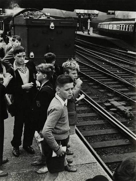 Roger Mayne | Train Spotters, Paddington Station | 1957 | Gitterman ...