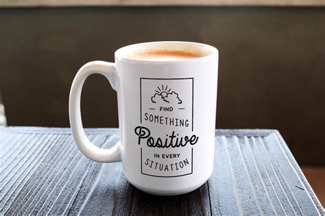 Motivational Quote Coffee Mug something Positive - Etsy | Motivación de ventas, Citas de ...