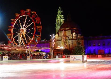 Winter Wonderland in Cardiff, Wales - I remember skating at this ice ...