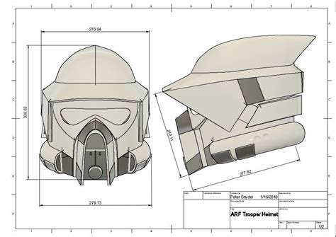 ARF Trooper Helmet Star Wars 3D model 3D printable | CGTrader