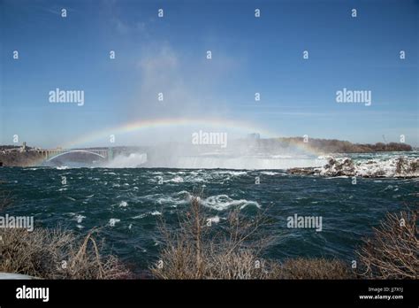 Niagara Falls - Rainbow Stock Photo - Alamy