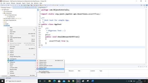 How to Create a New Maven Project in Eclipse - KK JavaTutorials