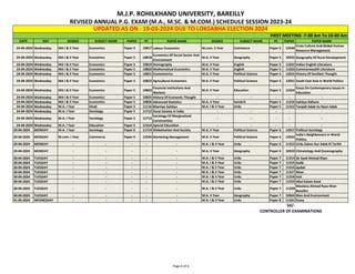 PGYearlyExamScheme20032024.pdf ksbskjsjj | PPT