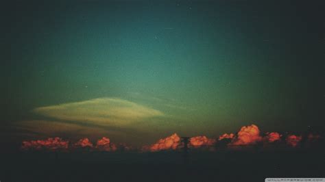Cloudy sky, vintage, sky, clouds, sunset HD wallpaper | Wallpaper Flare