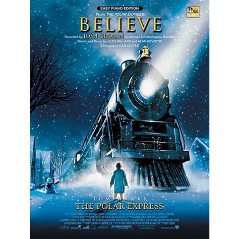 Alfred Believe (from The Polar Express) Easy Piano Sheet | Musician's ...