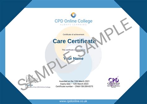 Care Certificate Course | CPD & Skills For Care Approved Training