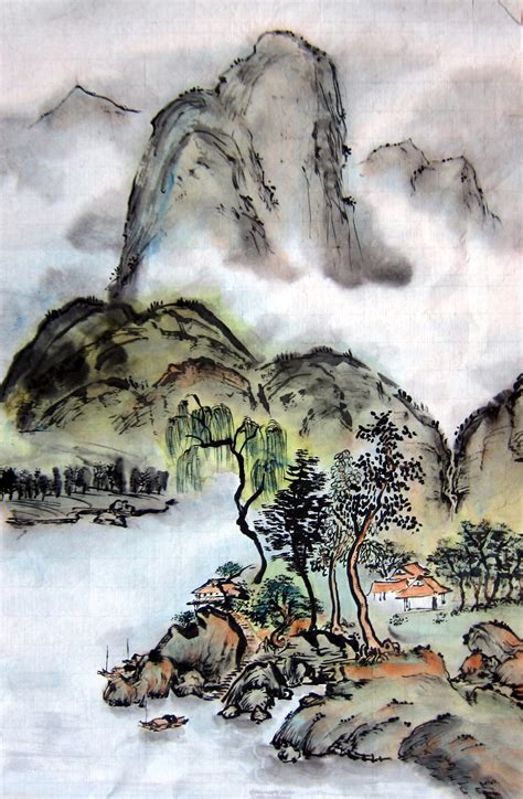 Watercolor Paintings Chinese Wallpapers - Top Free Watercolor Paintings ...