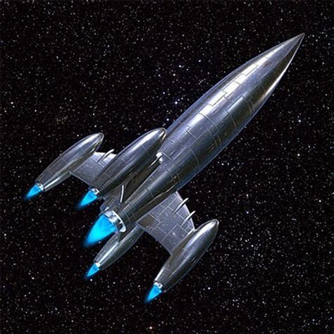 Science Fiction World | Vintage spaceship, Retro rocket, Spaceship design