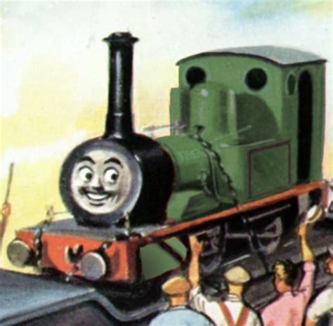 If Smudger was in the Railway Series by 13ComicFan on DeviantArt