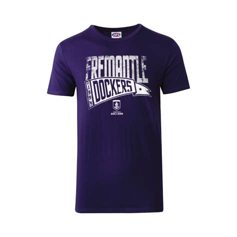 Fremantle Dockers Mens Classics 2 Pack Tees