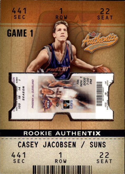 Buy Casey Jacobsen Cards Online | Casey Jacobsen Basketball Price Guide - Beckett