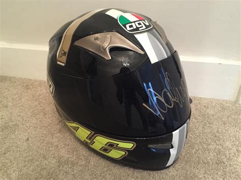 Valentino Rossi Signed Helmet Rare Edition Style - CharityStars