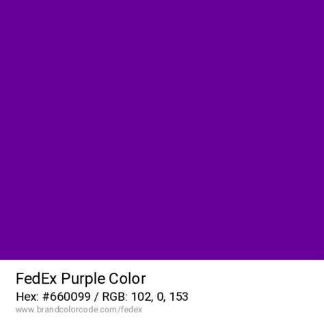 FedEx Brand Color Codes » BrandColorCode.com