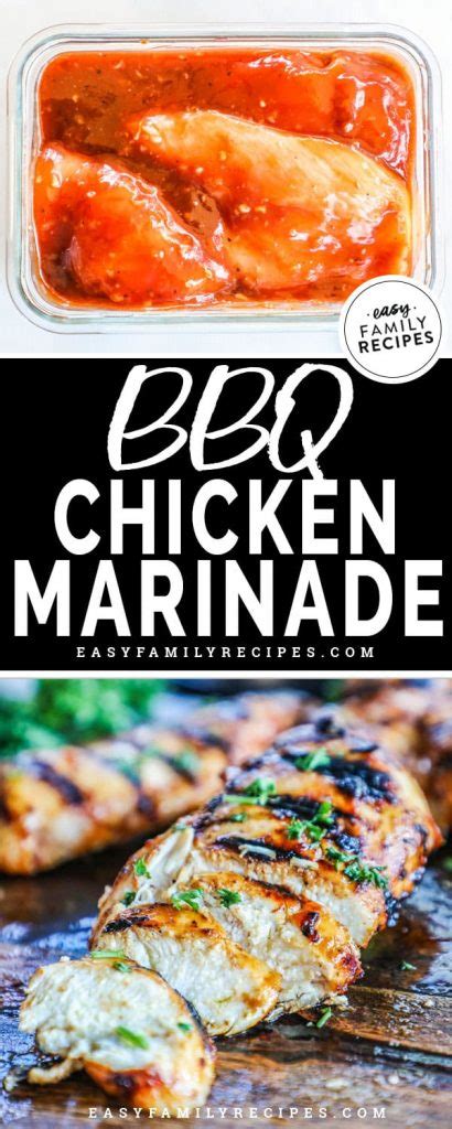 BBQ Chicken Marinade · Easy Family Recipes