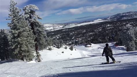 Skiing at Bear Mountain in Big Bear Lake, CA January 24, 2017 Part 4 - YouTube