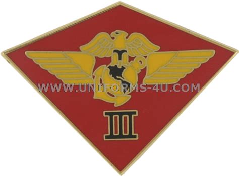 3RD MARINE AIRCRAFT WING, U.S. ARMY COMBAT SERVICE ID BADGE